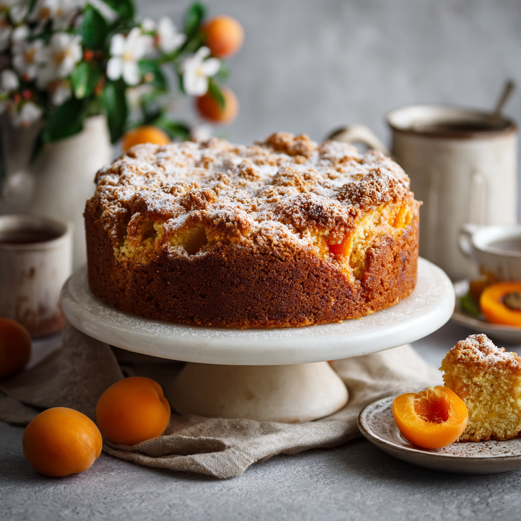 Apricot Coffee Cake Recipe