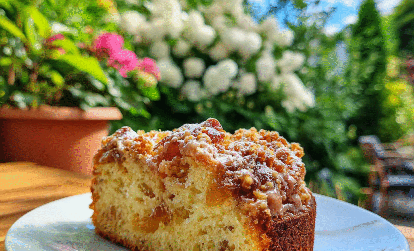 Apricot Coffee Cake Recipe