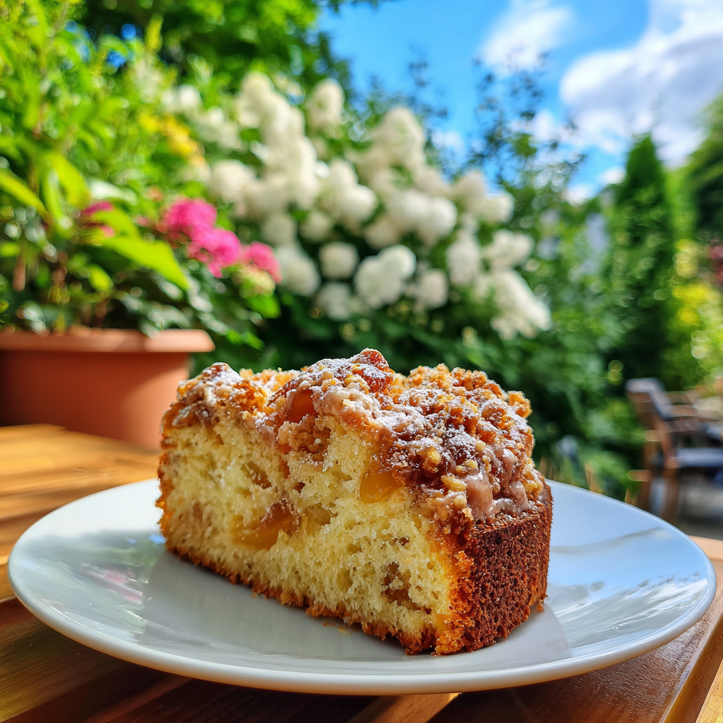 Apricot Coffee Cake Recipe